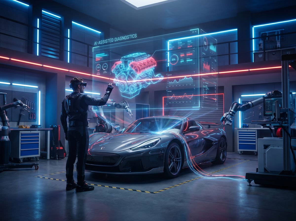 精神小妹 AI智能修车视频诊断系统